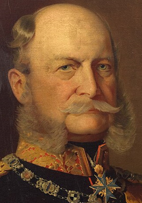 Close portrait of Kaiser Wilhelm I