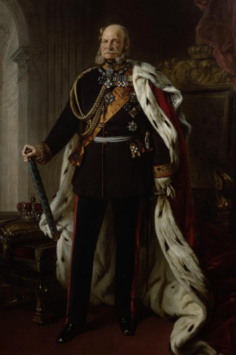 Portrait of Kaiser Wilhelm I by Paul Bülow