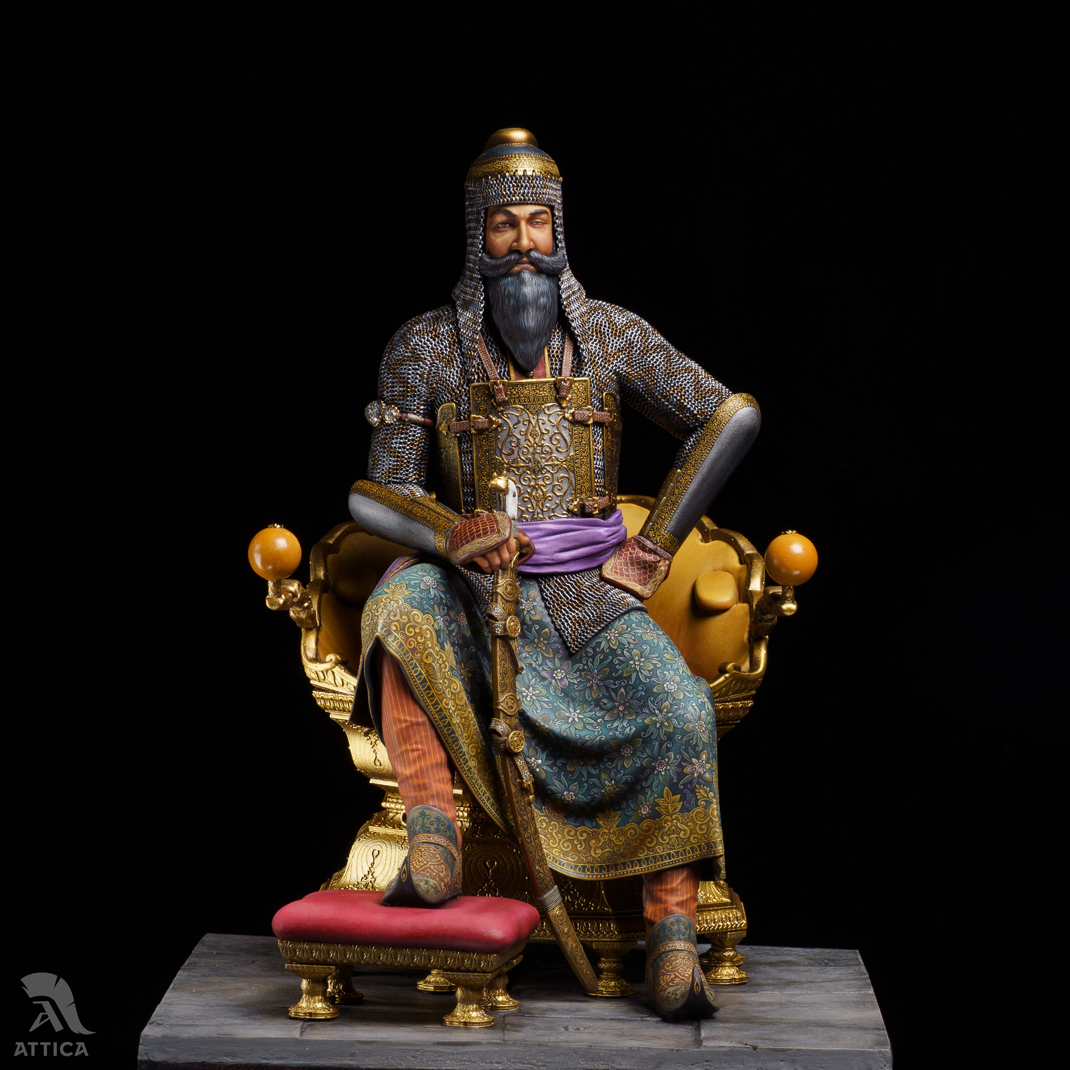 Finished miniature view