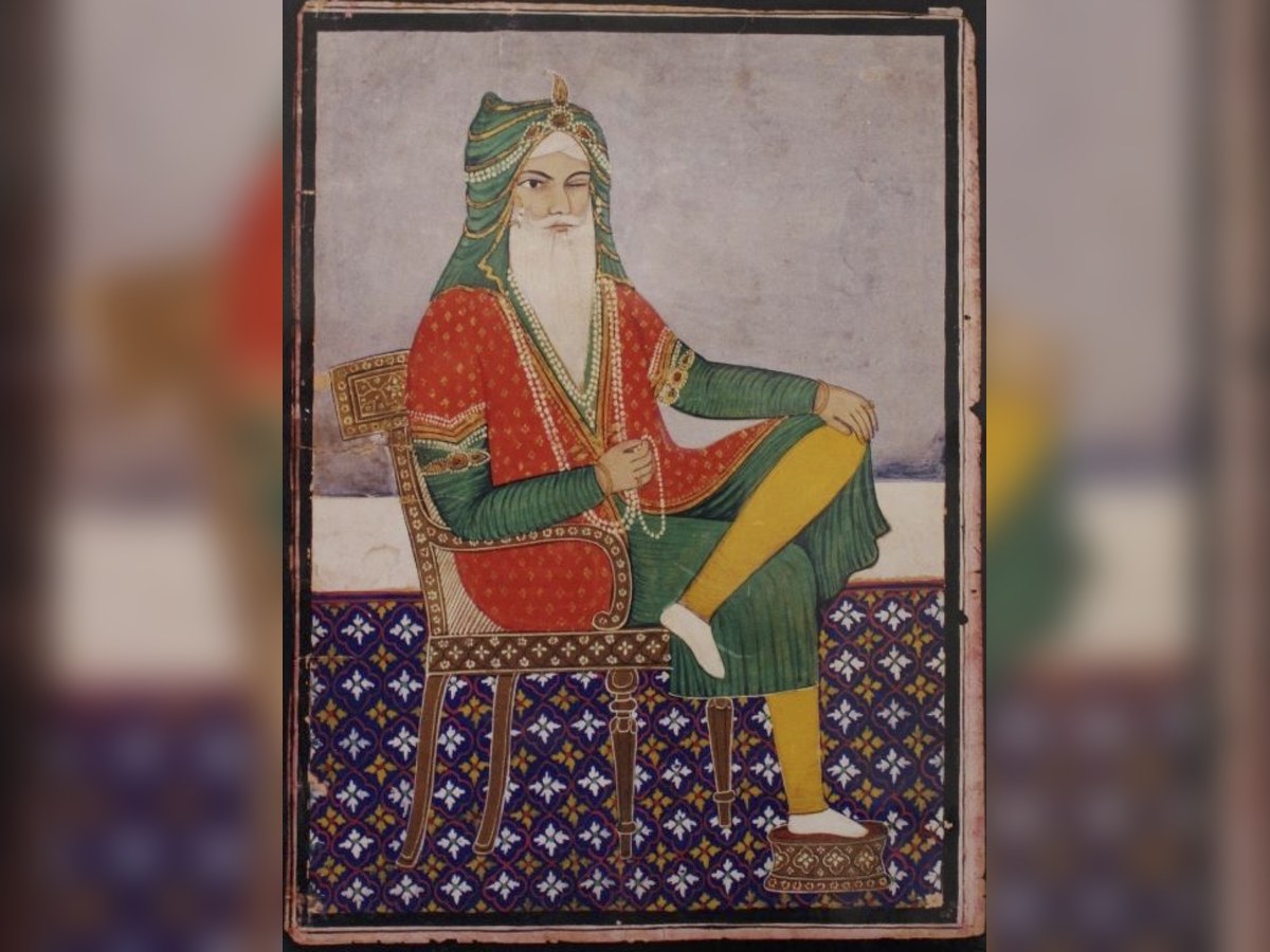 Seated portrait, Chandigarh Museum